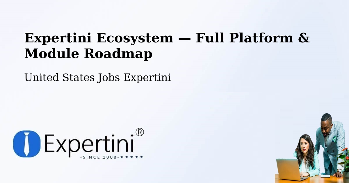 Expertini Ecosystem — Full Platform & Module Roadmap – Menands