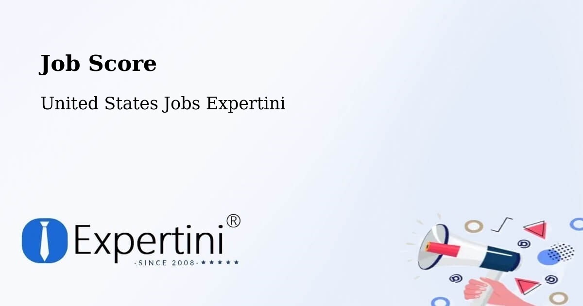 Job Score & Job Description Score Tool – Menands - United States Jobs Expertini